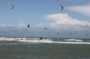 Kitesurfeurs à gogo